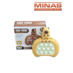 CONSOLA ELECTRONICA POP IT,CAPIBARA.