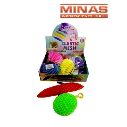 MALLA  ANTIESTRES X 12 UND.CON LLAVERO, $ 35 CU.