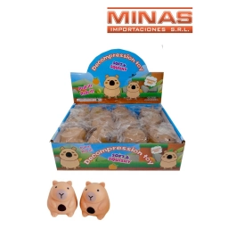 SQUISHY DE 7 CM X 12 UND, CAPIBARA, $ 60 CU.