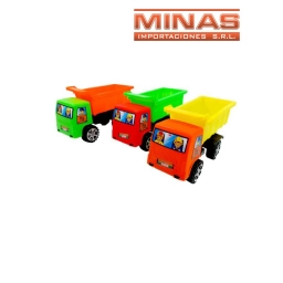 CAMION CON VOLQUETA  X  18 CM.