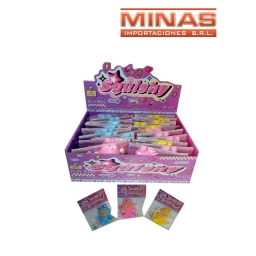 SQUISHY DE 9 CM X 20 UND, MONSTRUITOS, $ 80 C/U.