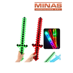 ESPADA CON LUZ 65 CM