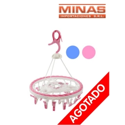TENDEDERO DE ROPA DE PLASTICO 36 CM