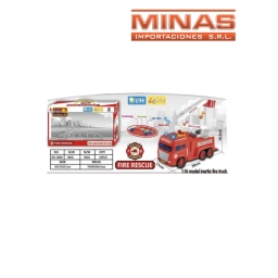 CAMIN DE BOMBEROS A FRICCION LUZ Y MSICA