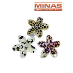 PINZAS IBISCO ANIMAL PRINT, DE 8 CM X 12 UND , 3 COLORES, $ 45 C/U.