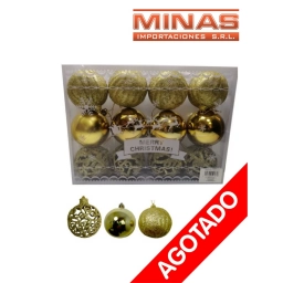 ADORNO PARA NAVIDAD 12 PCS $15 CU