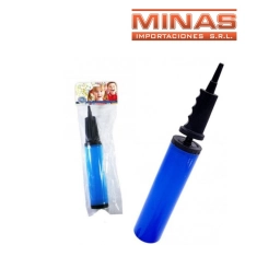 INFLADOR DE GLOBOS X 28 CM, COLORES SURTIDOS.