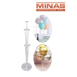 SOPORTE PARA 7 GLOBOS X  70 CM.