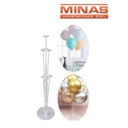 SOPORTE PARA 7 GLOBOS X  70 CM.