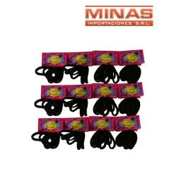 COLITAS PARA PELO TONOS OSCUROS,12 PCS POR 6 UN $19,90 LAS 6