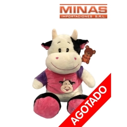 PELUCHE VACA 30 CM