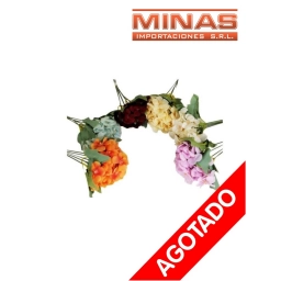 FLOR ARTIF. DE 7 RAMAS X 28 CM X 2 PCS, C/U $  89,9