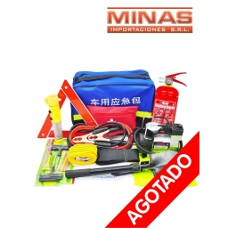 KIT DE AUXILIO PARA VEHICULOS X  13 PCS.