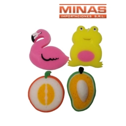 ESPONJA DE BAO, GRANDE, DISEOS SURTIDOS.