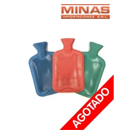 BOLSA DE AGUA CALIENTE DE 35 CM X 19 CM, GRUESA, 3 COLORES.