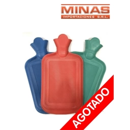 BOLSA DE AGUA CALIENTE DE 35 CM X 19 CM, ECONOMICA, 3 COLORES.