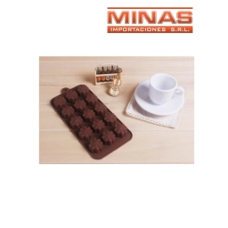 MOLDE PARA CHOCOLATES DE SILICONA 21 X 12 CM