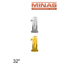 GLOBO N 1, DE 32 PULGADAS