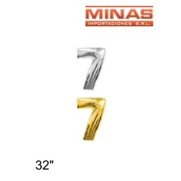 GLOBO N 7, DE 32 PULGADAS.