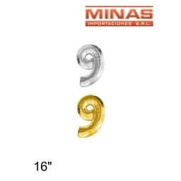 GLOBO N 9, DE 16 PULGADAS.