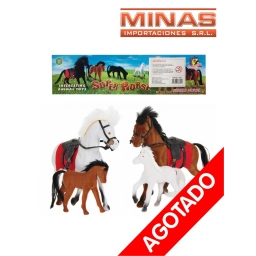 CABALLO 2 PCS 26 X 23 CM