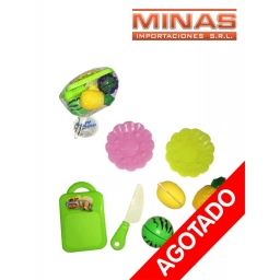 SET DE FRUTAS CON VELCRO
