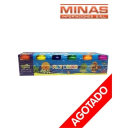 MASAS INFANTILES,6 COLORES X 55 G CU.