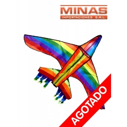 COMETA AVION MULTIC. 150 CM X 91 CM.