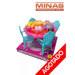 SET DE MESITA Y SILLAS