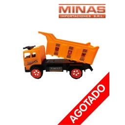 CAMION CON VOLCADORA