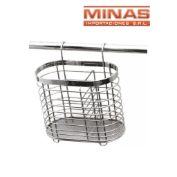 ESCURRIDOR PCUBIERTOS METALICO,15 CM X 9 CM X 18 CM.