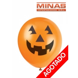 GLOBOS PARA HALLOWEEN 10 PCS