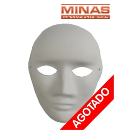 MASCARA BLANCA CARTON
