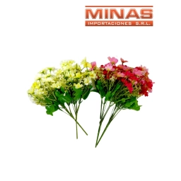 FLOR ARTIF. DE 7 RAMAS X 28 CM X 2 PCS, CU $  69,9