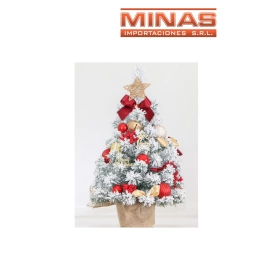 ARBOL DE NAVIDAD DECORADO 60 CM