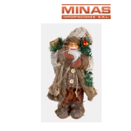 PAPA NOEL PARA DECORACION 30 CM
