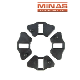 GOMAS PORTA PLATO MOTO MODELO 110 4 PCS