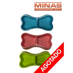 PLATO PARA PERRO 25 X14 CM