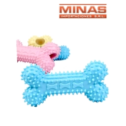 HUESO PARA PERRO 3 COLORES 14cm