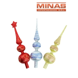 PUNTERO PARA ARBOL 30 CM,2 COLORES.