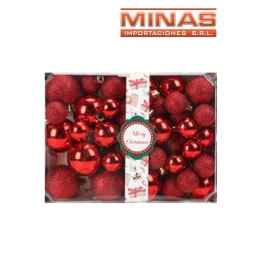 ADORNO DE NAVIDAD 42 PCS 4*5*6 CM