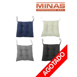 ALMOHADON LISO 40 CM X 40 CM ,5 COLORES.
