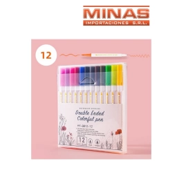 MARCADOR 12 COLORES