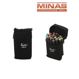 MARCADORES DOBLE PUNTA X 24 PCS