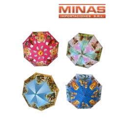 PARAGUA INFANTIL DE 8 VARILLAS X 50 CM, RAINBROT