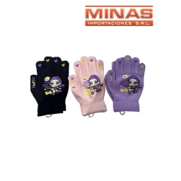 GUANTES PARA NI�A 3 COLORES $45 CU