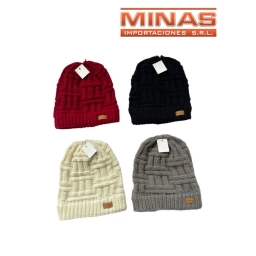 GORRO DE LANA 4 COLORES