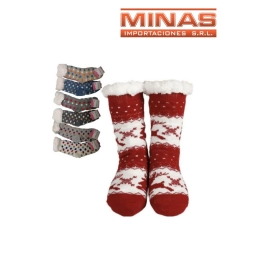 PANTUMEDIAS CORDERITO X 12 PARES.