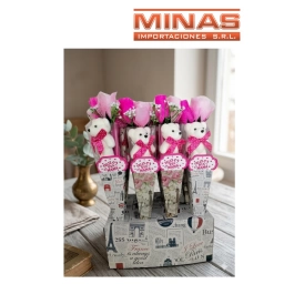 CONO 2  PIMP. DE 41 CM + OSITO X 12 UND.,MAMA, $ 100 CU.