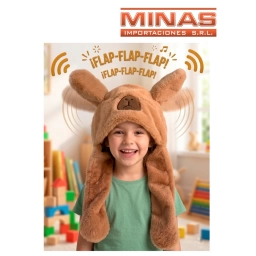 GORRO DE LANA UNICO COLOR CON SONIDO